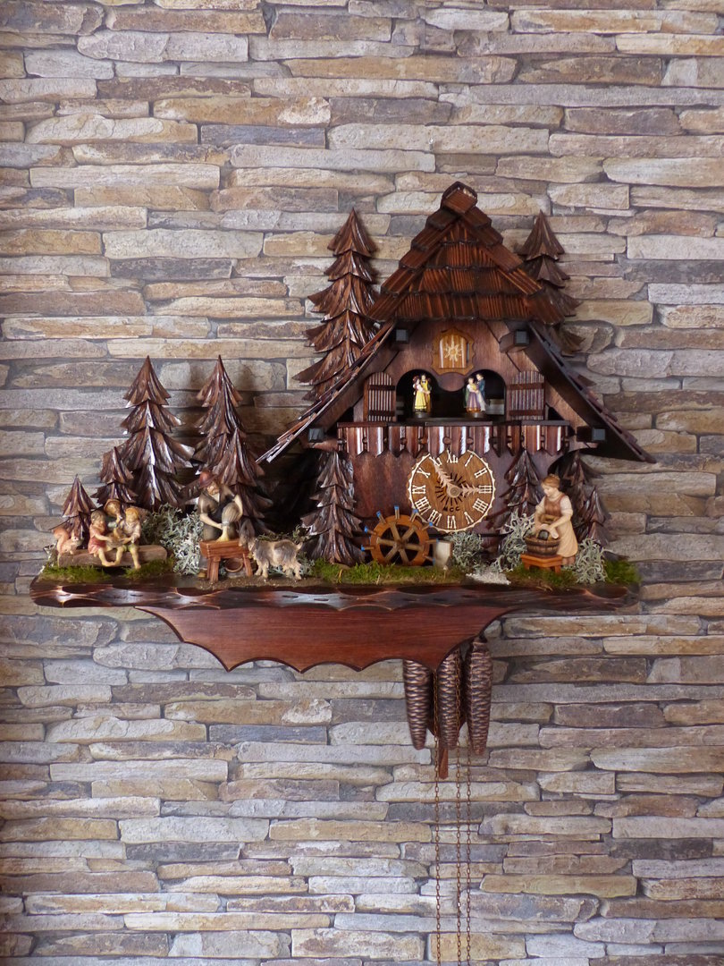 MCC 1-Tag-Musik-Uhr große Konsole