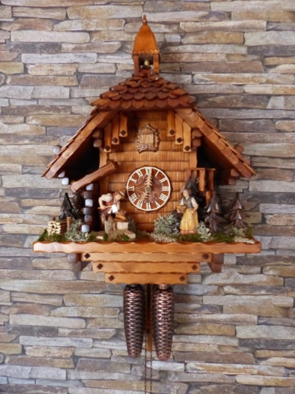 MCC  8-Tag Kuckuckuhr mit beweglichem Holzhacker