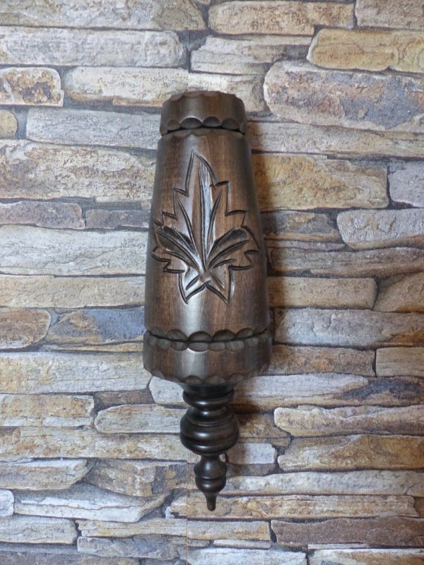 Chain holder grape leaf big