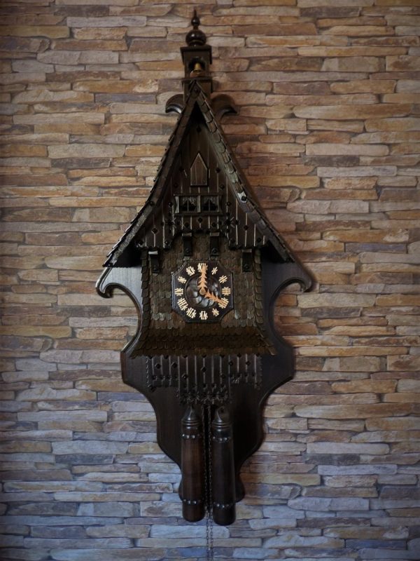 MCC Kirchturm - Kuckuckuhr 8-Tag mit Rückbrett