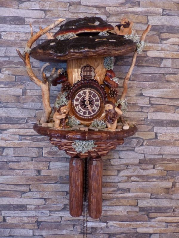 MCC Kuckuckuhr Hobbits-Baumpilz - 8-Tage