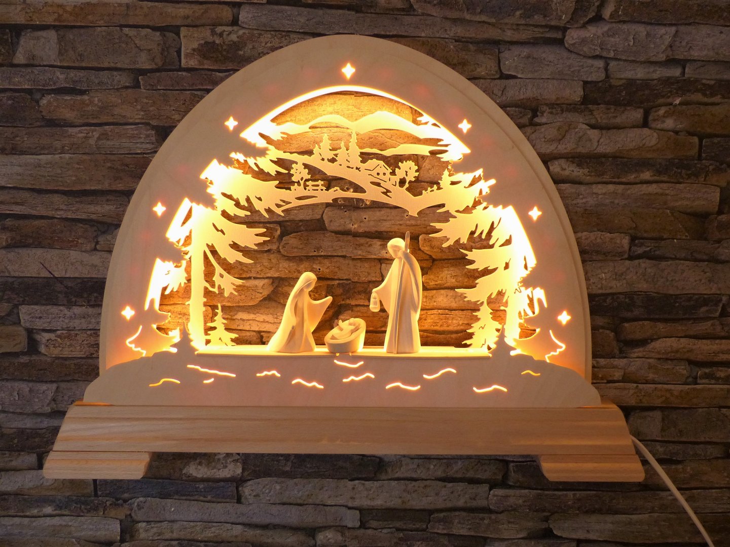 Lichtbogen mit LED Heilige Familie